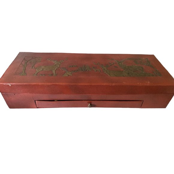 Sheffield Stainless Steel Carving & Steak Knife Set Original Box NOS (Vintage) - Picture 4 of 4